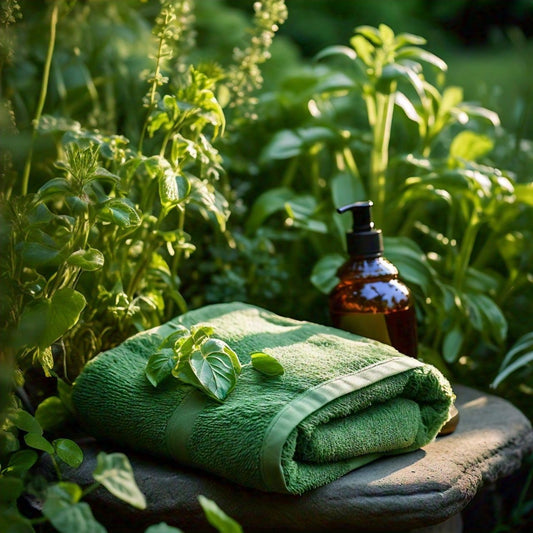 Herbal Dyed Terry Towels